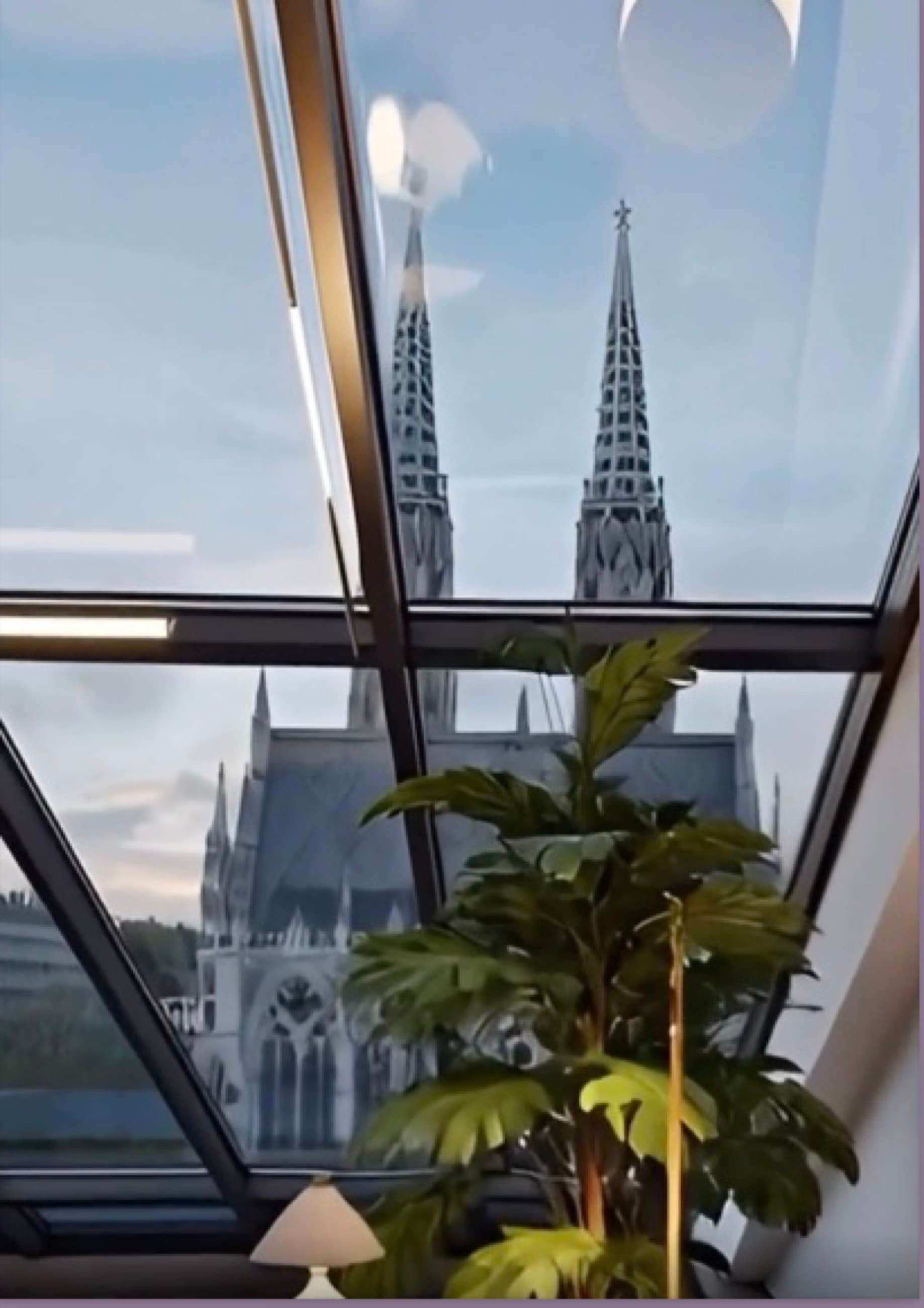 Blickrichtung Votivkirche aus der Residenz